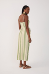 Vestido Midi Estampa Descanso Verde