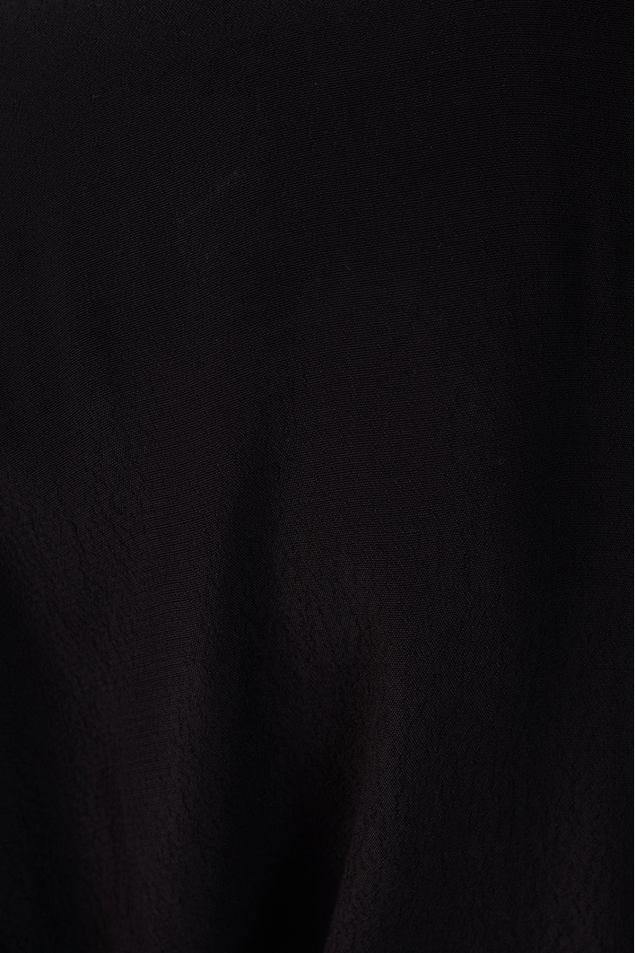 Vestido Cropped Crepe Pareo