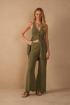 Calça Tricot Barra Ondas