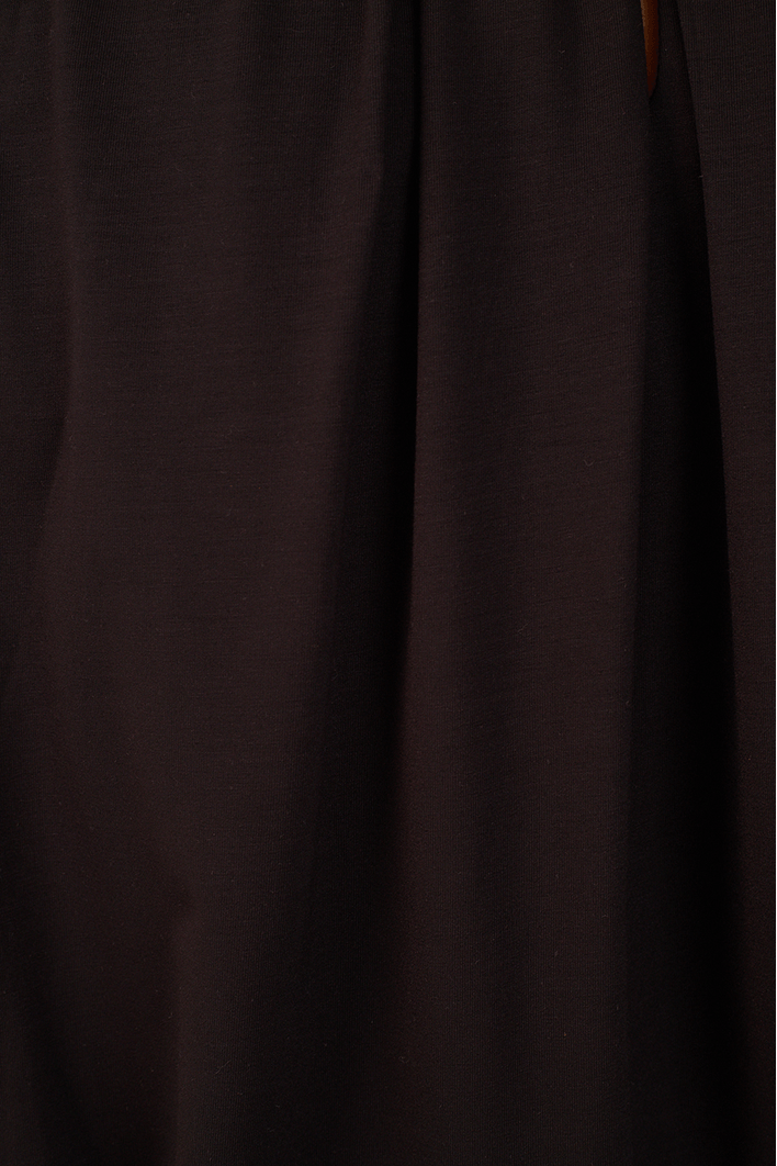 Vestido Básico Balonê Com Faixa