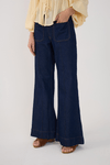 Calça Jeans Flare Bolso