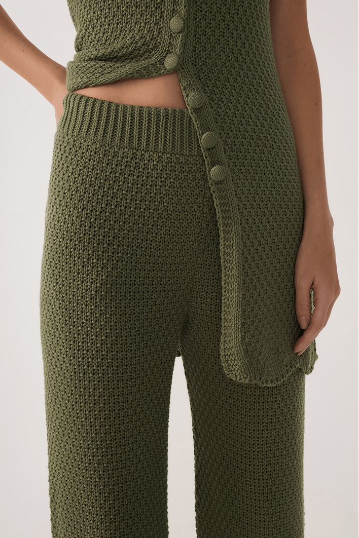 Calça Tricot Barra Ondas