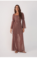 Vestido Bata Estampa Essência