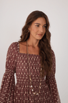 Vestido Bata Estampa Essência