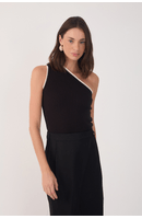 Blusa Tricot Ombro Só