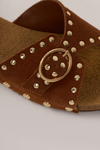 Sandália Clog Rebites