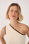 Blusa Tricot Ombro Só