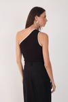 Blusa Tricot Ombro Só