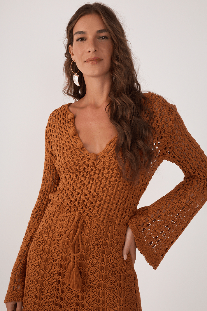 Swedish vintage cloth・* ② 120×130 Vestido Tricot Vintage Botões - 01.33.2366|2360
