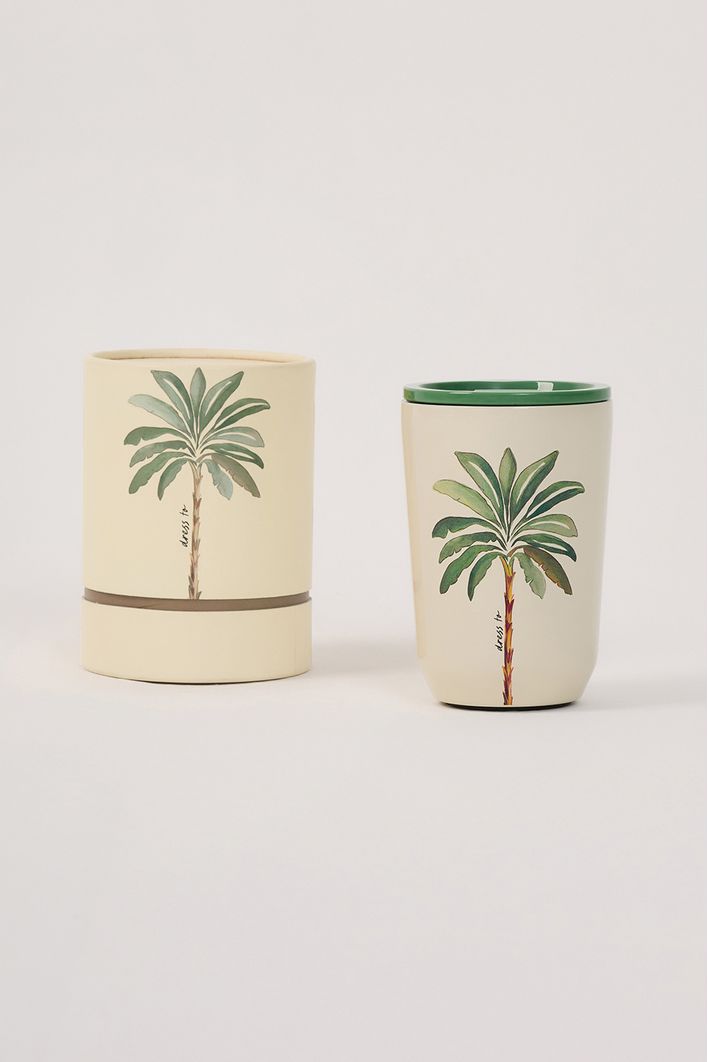 Copo Térmico 380ml Estampa Tropicana