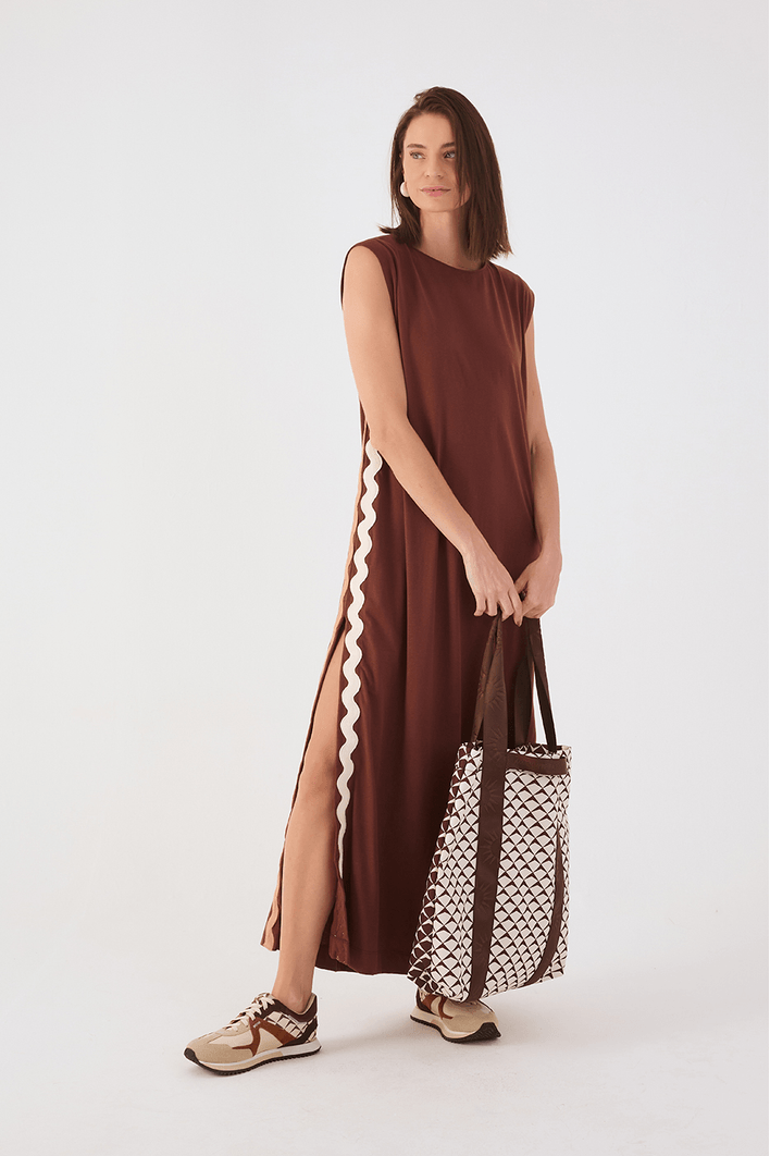 Vestido Cadarço Ondinha