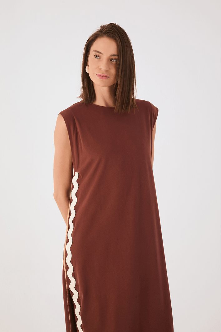 Vestido Cadarço Ondinha