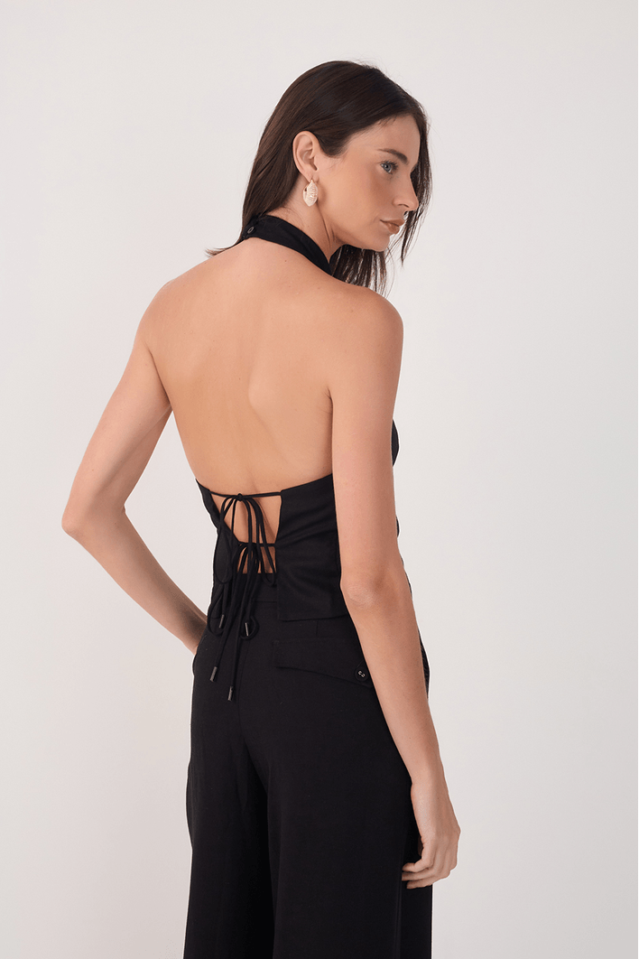 Blusa Linho Frente Única