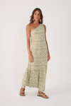 Vestido Cropped Crepe Estampa Jardim
