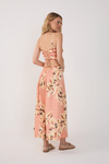 Vestido Midi Tricoline Estampa Antúrio