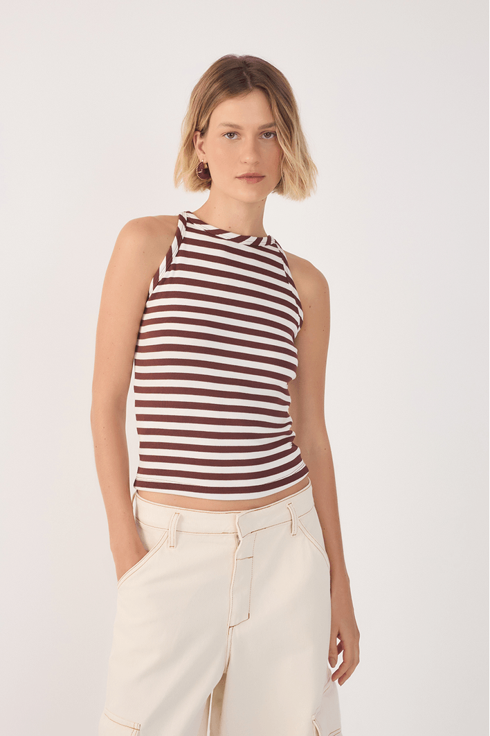 Regata Estampa Listra Cedro