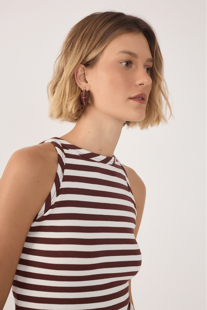 Regata Estampa Listra Cedro