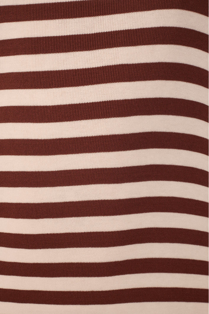 Vestido Estampa Listra Cedro