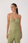 Blusa Algodão Decote Frente
