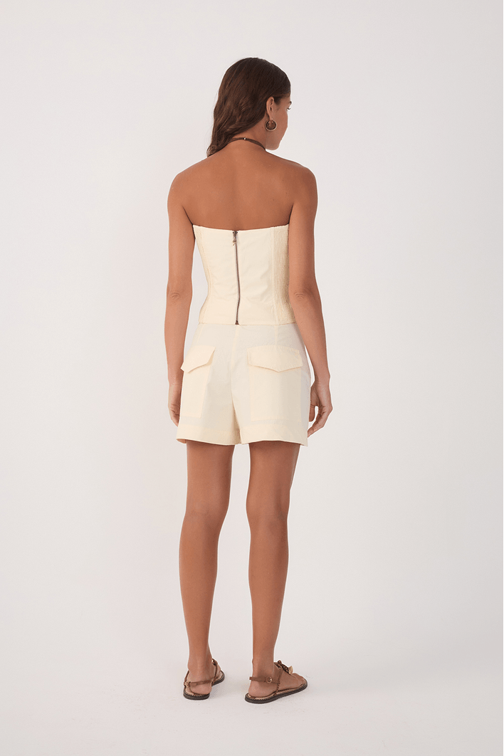 Short Algodão Bolso Utilitário