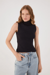 Blusa Tricot Gola Alta