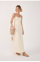 Vestido Cropped Algodão Estruturado