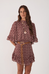 Vestido Tule Estampa Essência