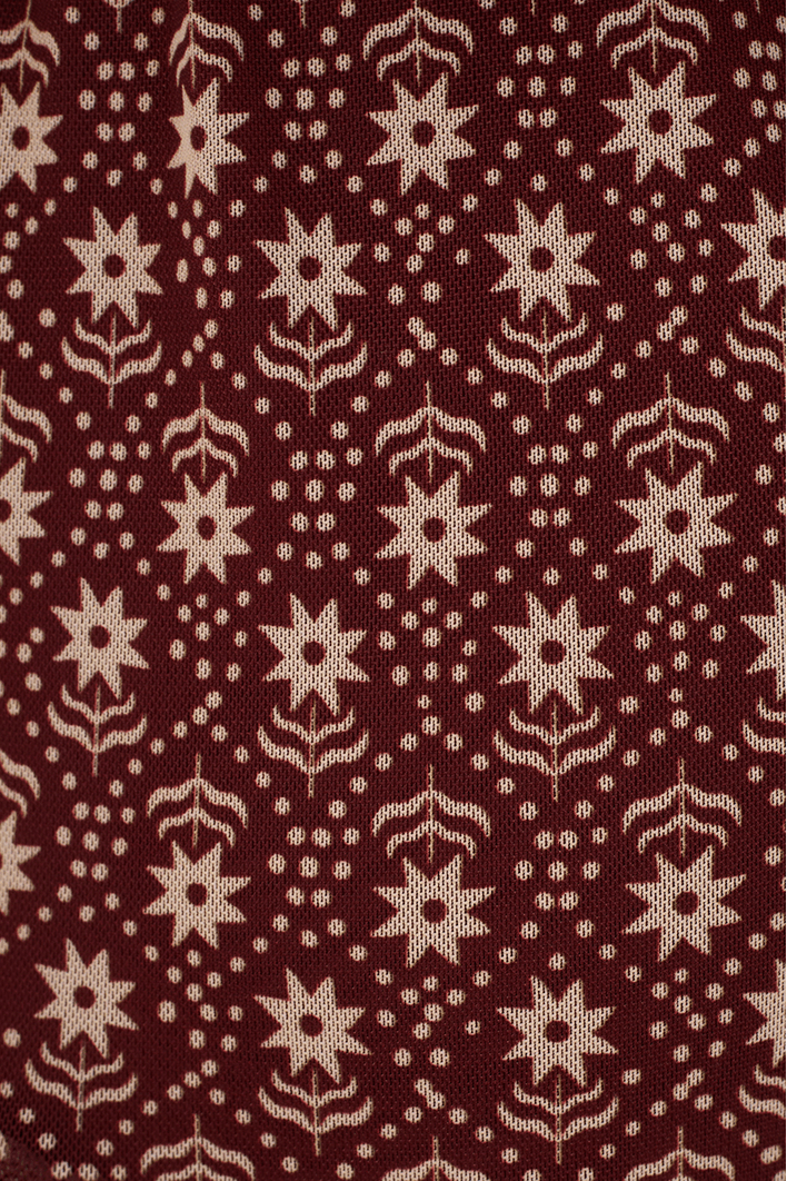 Vestido Tule Estampa Essência