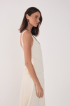Vestido Sarja Pespontos