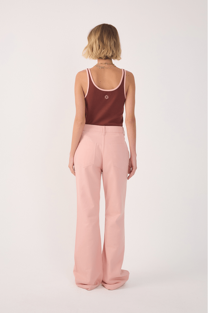 Calça Sarja Fluida Color