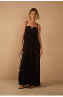 Vestido Bordado Decote