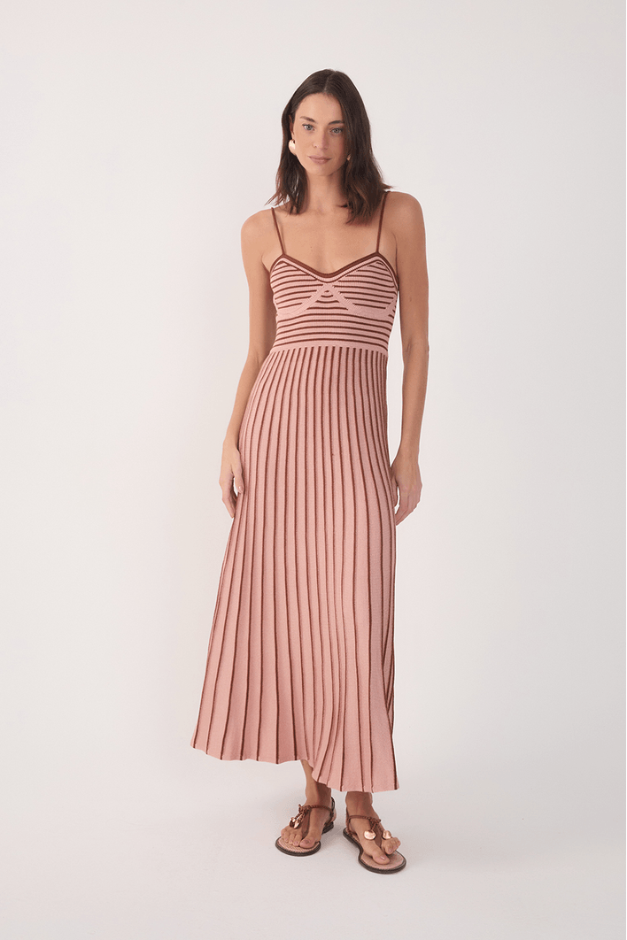 Vestido Tricot Listradinho