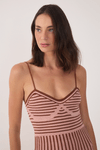 Vestido Tricot Listradinho