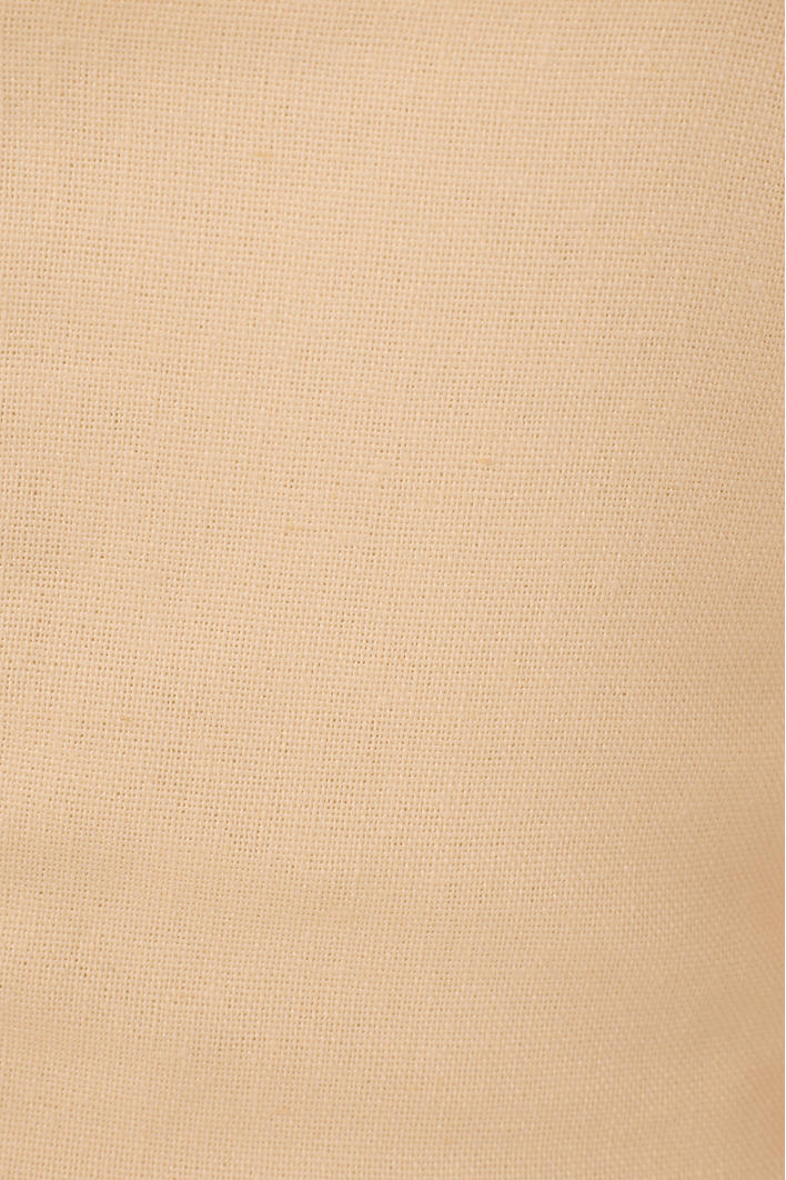 Vestido Cropped Linho Pala Larga