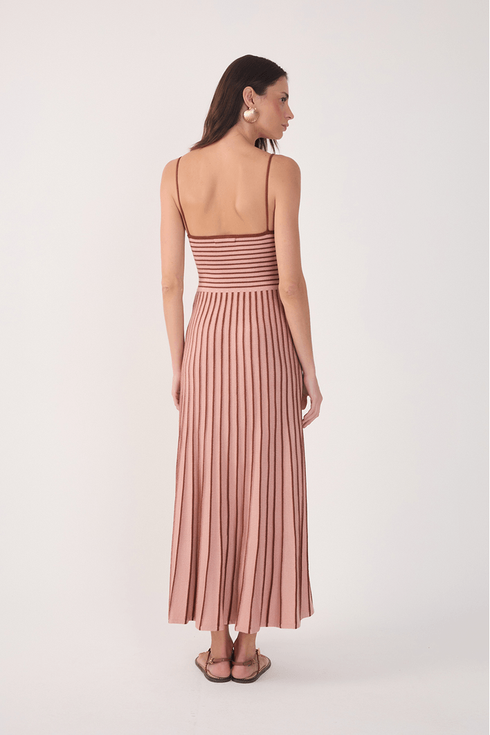 Vestido Tricot Listradinho