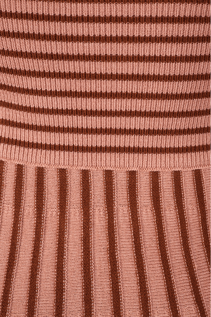 Vestido Tricot Listradinho