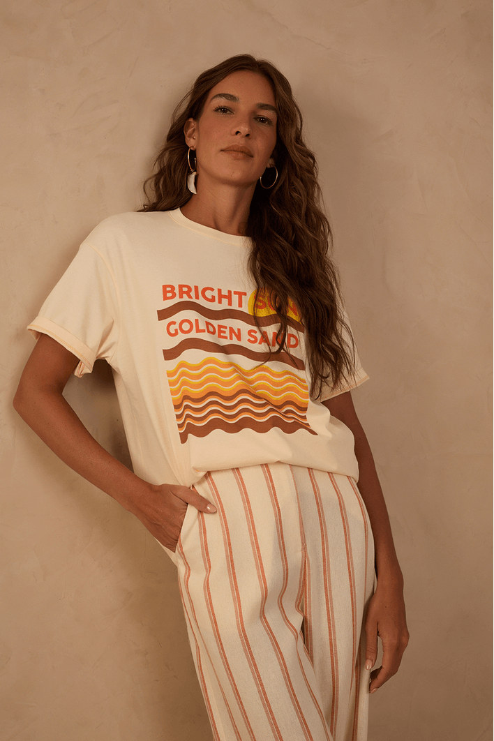 T-shirt Silk Bright Sun