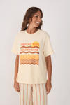 T-shirt Silk Bright Sun