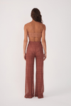Calça Tule Estampa Vichy