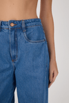 Calça Jeans Costura Deslocada