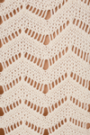 Blusa Crochet Decote Quadrado