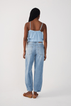 Calça Jeans Barrel Pesponto