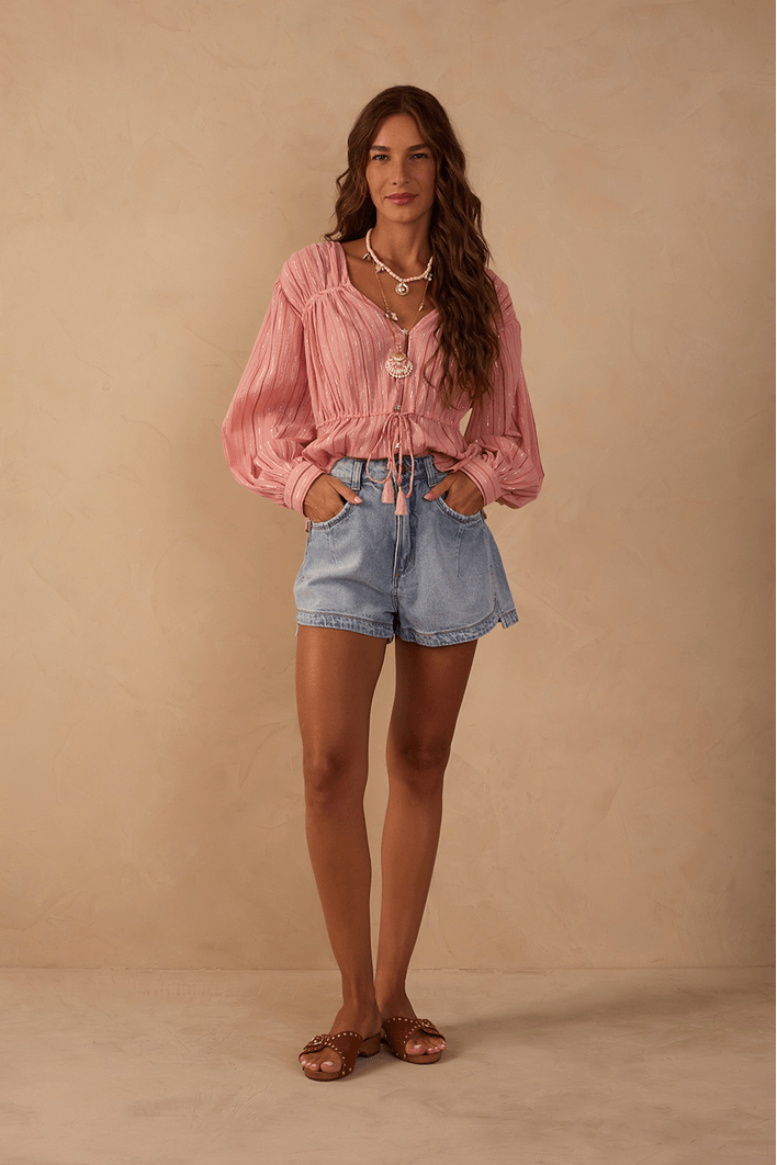 Short Jeans Pespontos