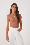 Maiô Body Estampa Vichy