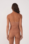 Maiô Body Estampa Vichy