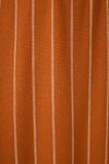 Vestido Cropped Linho Listrado Cadarço