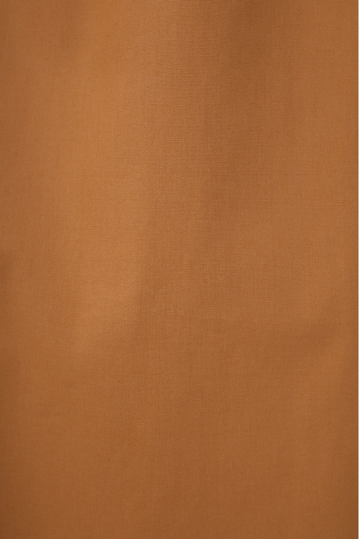 Saia Midi Algodão Fraldada