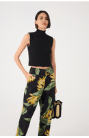Blusa Tricot Gola Alta