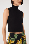 Blusa Tricot Gola Alta