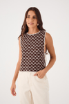 Blusa Tricot Dupla Asa Delta